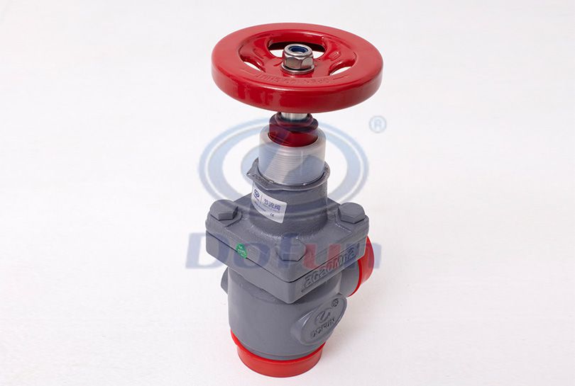 TVD-A Welding Right-Angle Stop and Control Valve