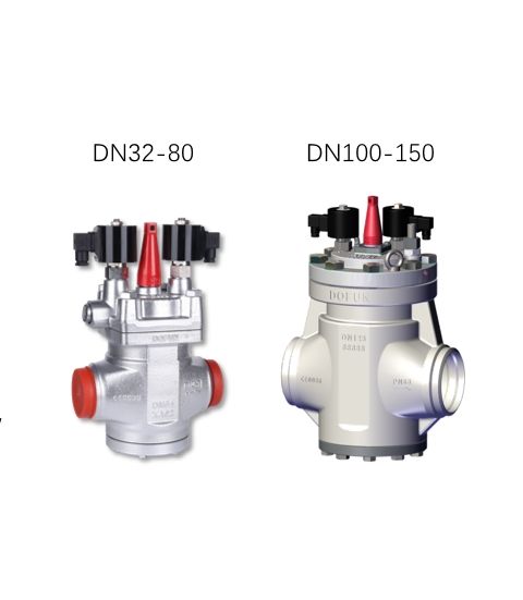 Two Step Open Pneumatic Solenoid Valve DFLV