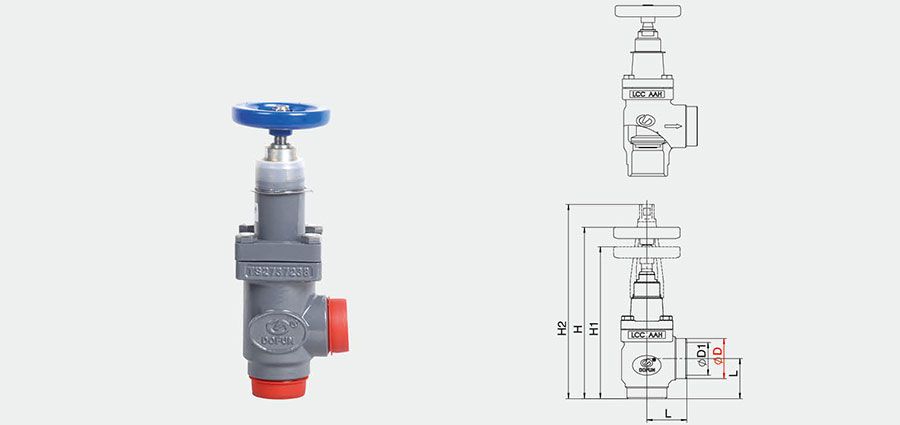 SVD-A Welding Right-Angle Stop Valve